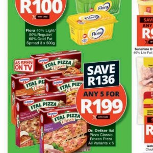 Pizza at Checkers Hyper