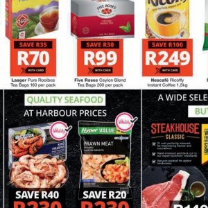 Tea at Checkers Hyper