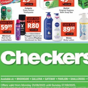 Deodorant at Checkers Hyper