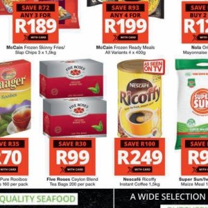 Tea at Checkers Hyper