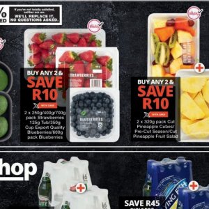 Strawberries at Checkers