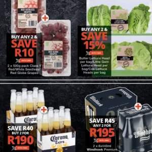 Grapes at Checkers