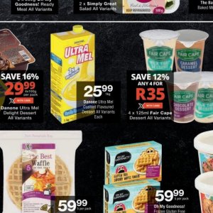 Cream danone  at Checkers