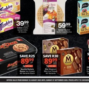 Cream at Checkers