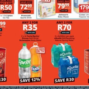 Fizzy drink at Checkers