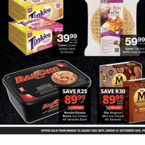 Cream at Checkers