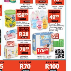 Shampoo at Checkers