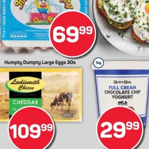 Eggs at Pick n Pay Hyper
