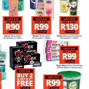 Body lotion at Checkers Hyper