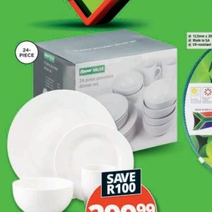 Dinner set at Checkers Hyper