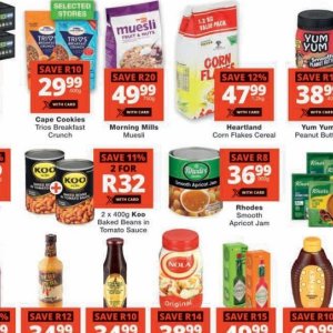 Muesli at Checkers