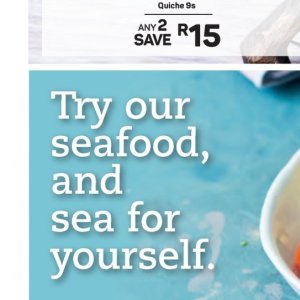 Seafood at Pick n Pay Hyper