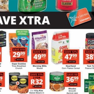 Muesli at Checkers
