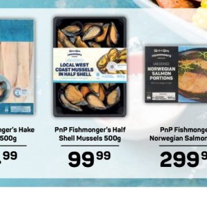 Mussels at Pick n Pay Hyper