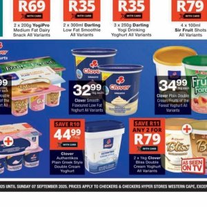 Cream at Checkers