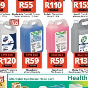 Window cleaner at Checkers Hyper