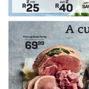 Pork at Pick n Pay Hyper