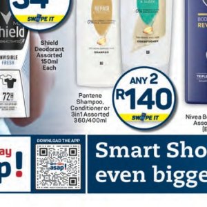 Shampoo nivea  at Pick n Pay Hyper
