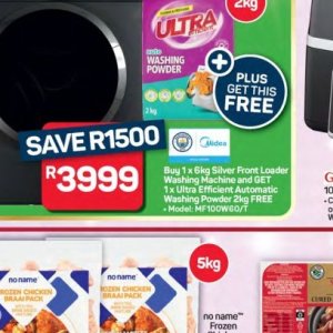 Washing machine at Pick n Pay Hyper