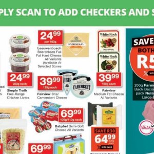 Cheese at Checkers