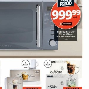 Microwave oven at Checkers Hyper