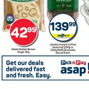 Sugar at Pick n Pay Hyper