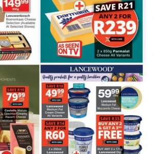 Cheese at Checkers