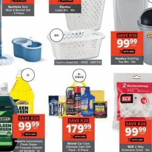 Laundry basket at Checkers Hyper