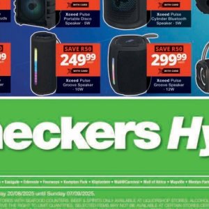 Speaker at Checkers Hyper