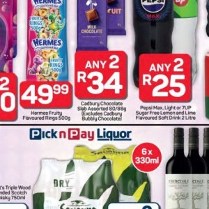 Chocolate at Pick n Pay Hyper