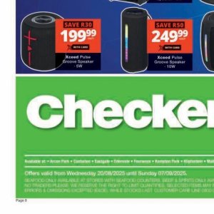 Seafood at Checkers Hyper