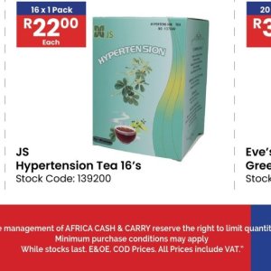 Tea at Africa Cash and Carry