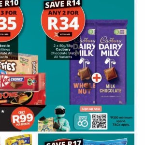 Chocolate at Checkers
