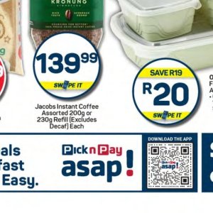 Coffee jacobs  at Pick n Pay Hyper