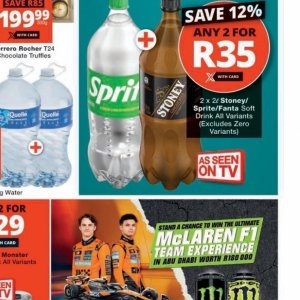 Fizzy drink at Checkers