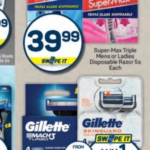 Razor at Pick n Pay Hyper