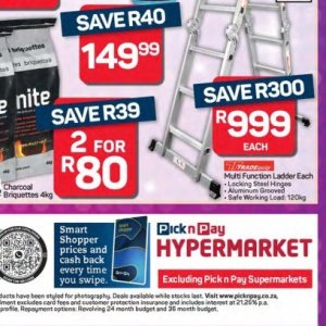 Ladder at Pick n Pay Hyper