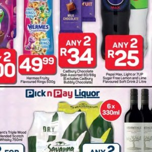 Chocolate at Pick n Pay Hyper