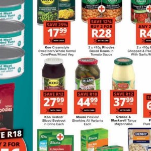 Peas at Checkers