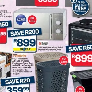 Microwave oven at Pick n Pay Hyper