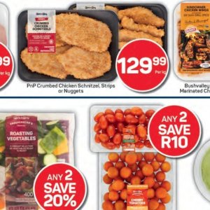 Schnitzel at Pick n Pay Hyper