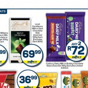 Chocolate at Pick n Pay Hyper