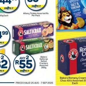 Crackers at Pick n Pay Hyper