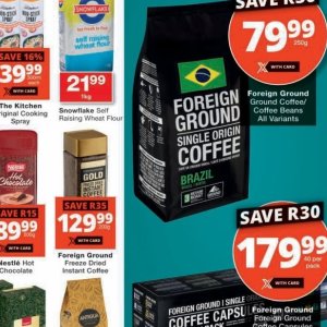 Flour at Checkers