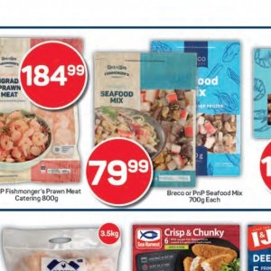 Seafood at Pick n Pay Hyper