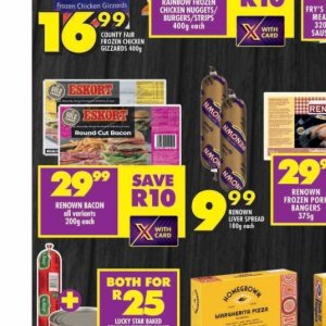 Bacon at Shoprite