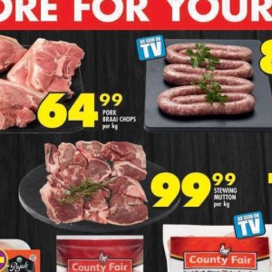 Pork at Shoprite