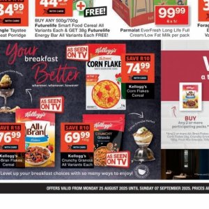 Kellogg's at Checkers