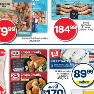 Seafood at Pick n Pay Hyper