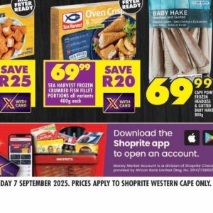 Fillet at Shoprite